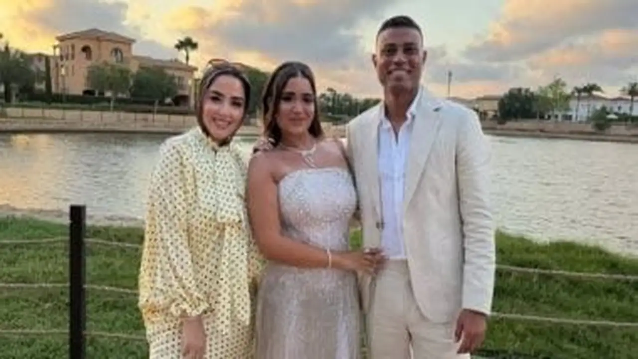 لحظات ساحرة.. أحمد ماجد يتألق في حفل زفافه الرومانسي